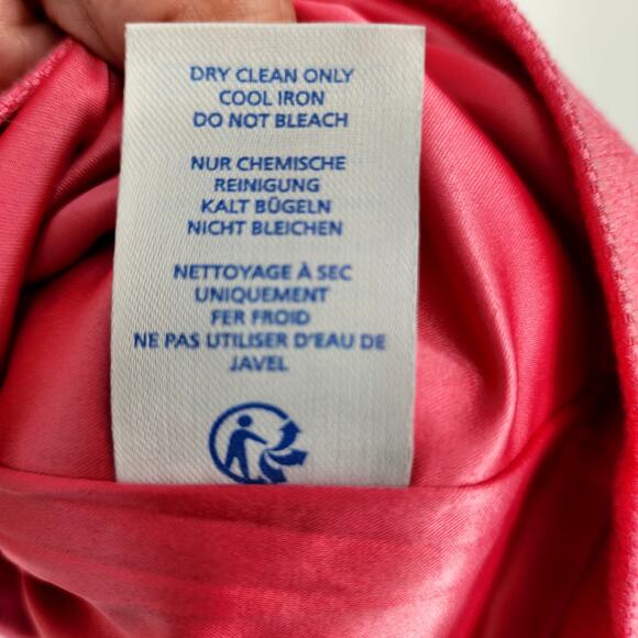 Boden Martha 60's Inspired Retro Pink Sleeveless Sheath Dress Size 2 Petite - Picture 4 of 5